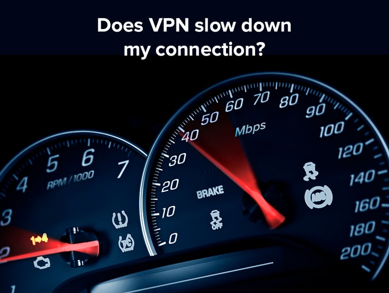 does VPN slow down my connection