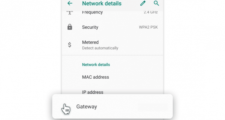 Choose “Gateway” icon