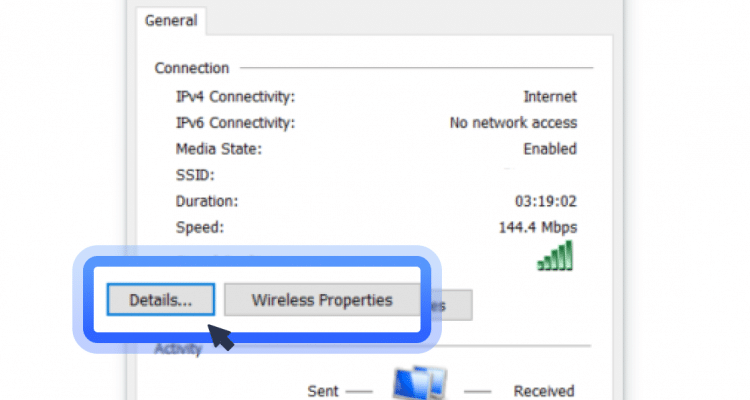 Wi-Fi Network Details