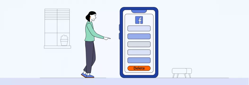 Instruction on How to Delete Facebook Search History