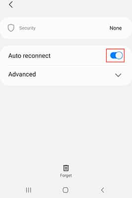 Android Wi-Fi network information