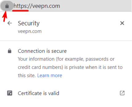 Secure Sockets Layer (SSL) certificate