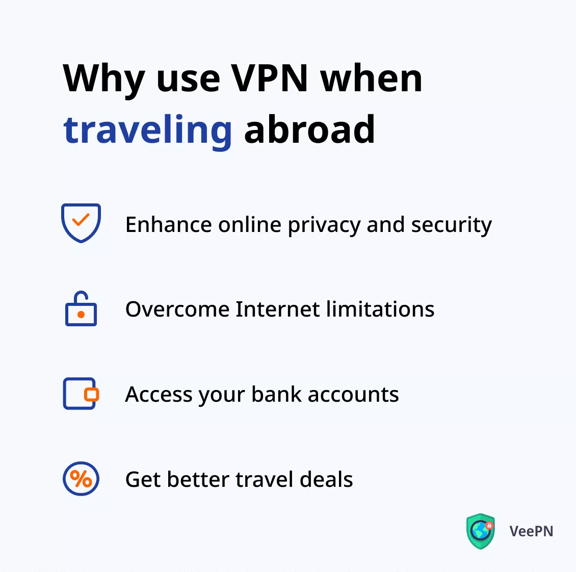 Yurt dışına seyahat ederken neden VPN kullanmalısınız?