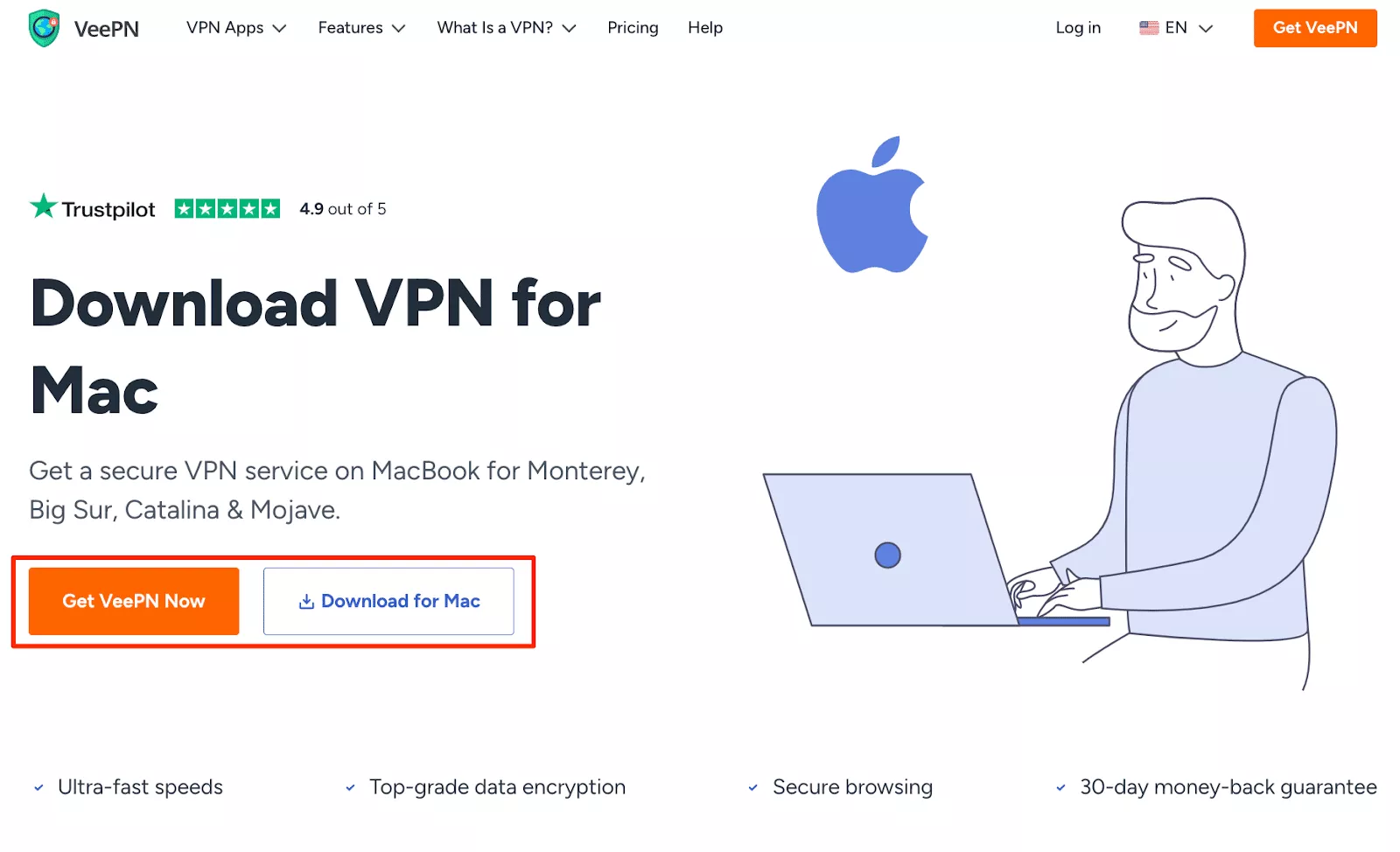 Download a VPN app for mac from the official website