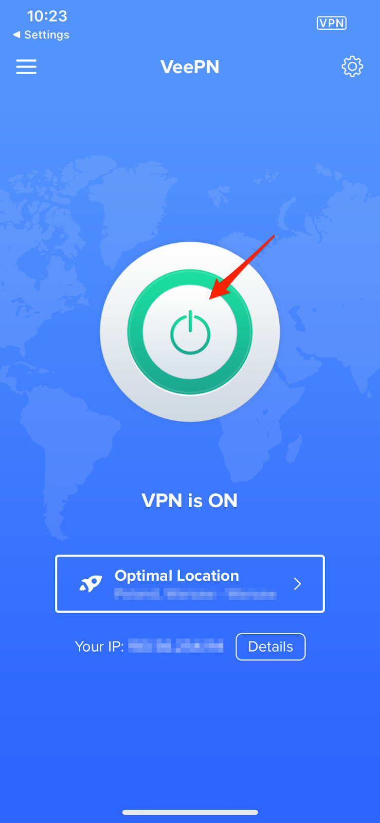 Turn your VPN on