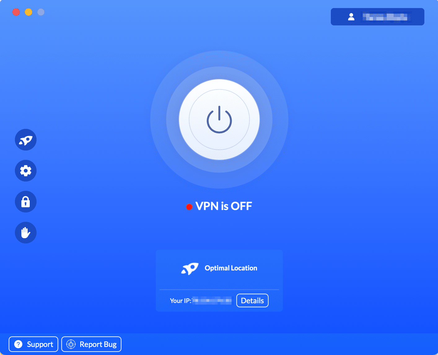 Install and open the VeePN app