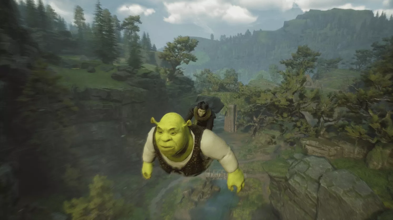 A funny Hogwarts Legacy mod on PC allows players to add a "Shrek broom"