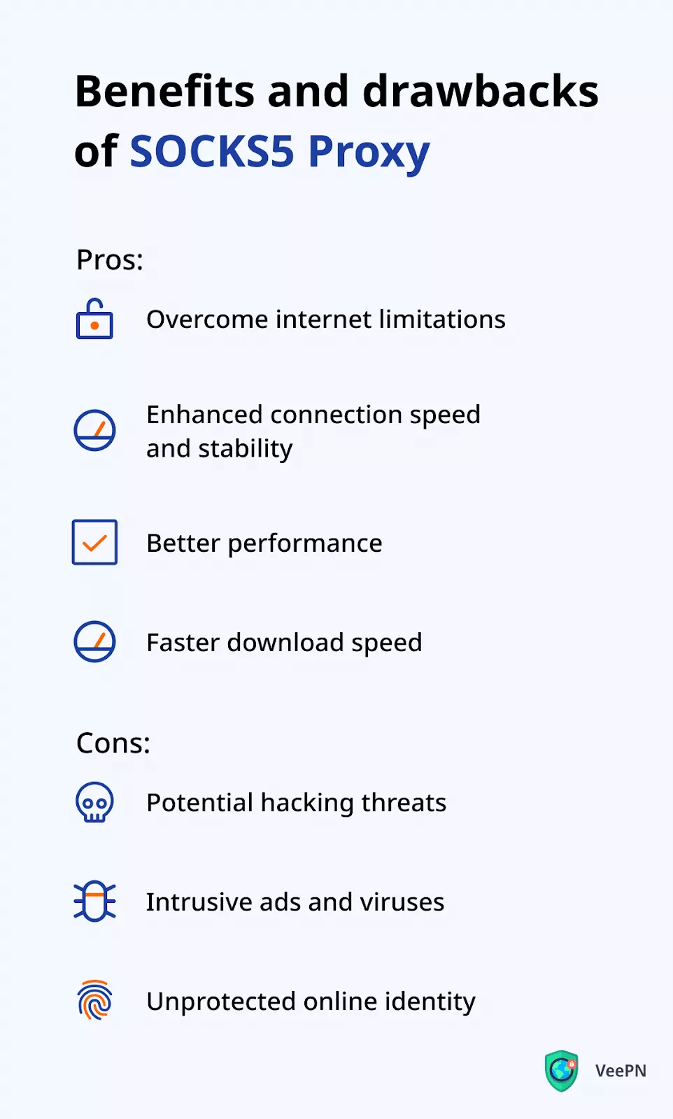 Benefits and drawbacks of SOCKS5 proxy