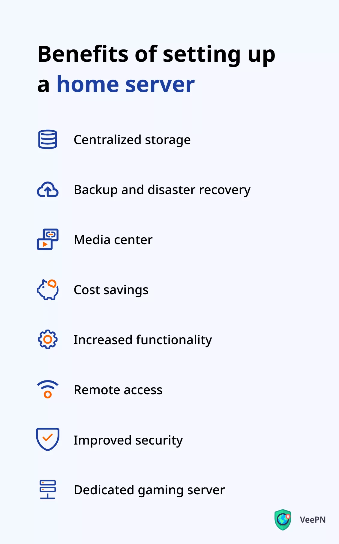 Benefits of a home server