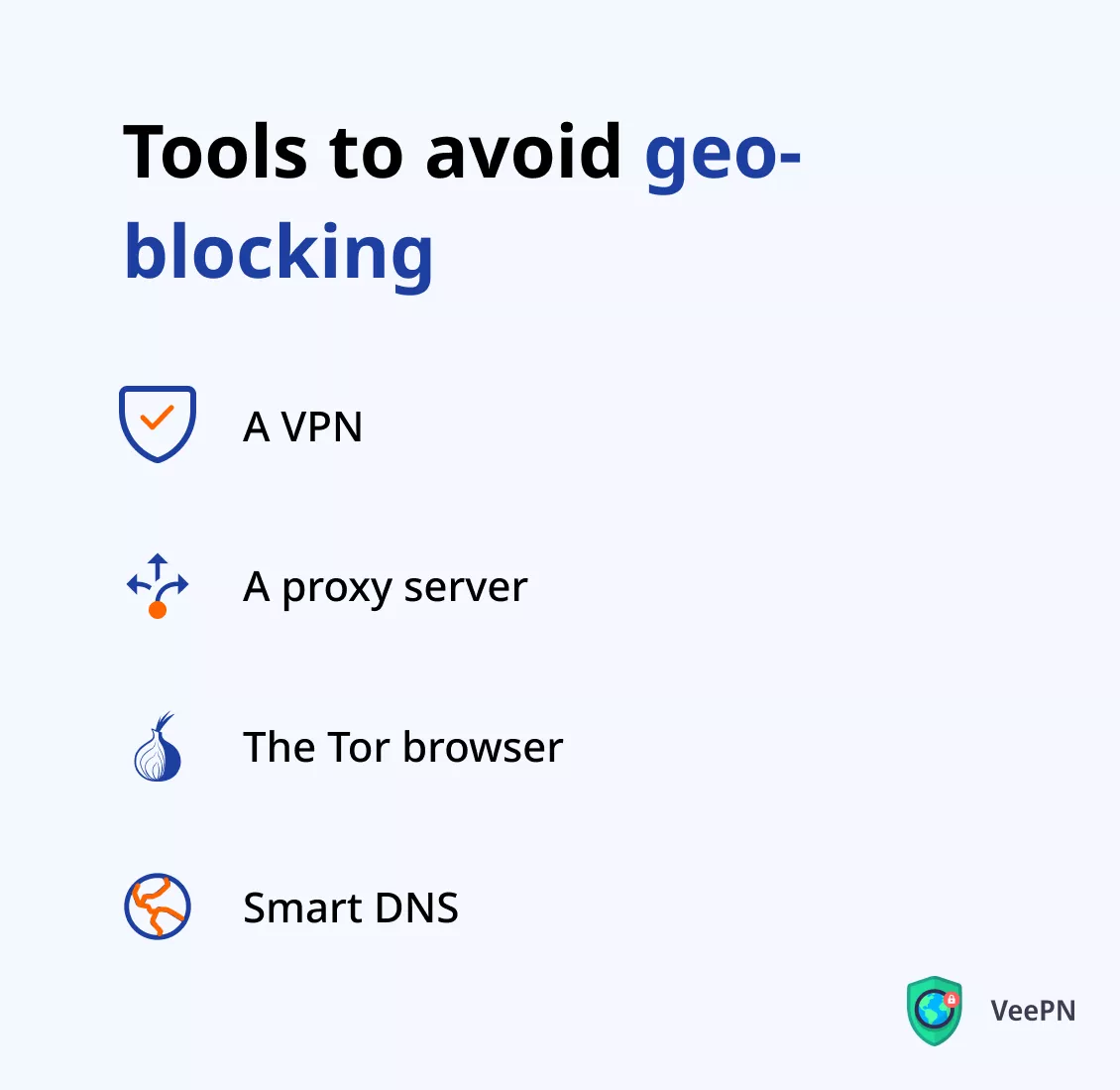 Tools to avoid geoblocking