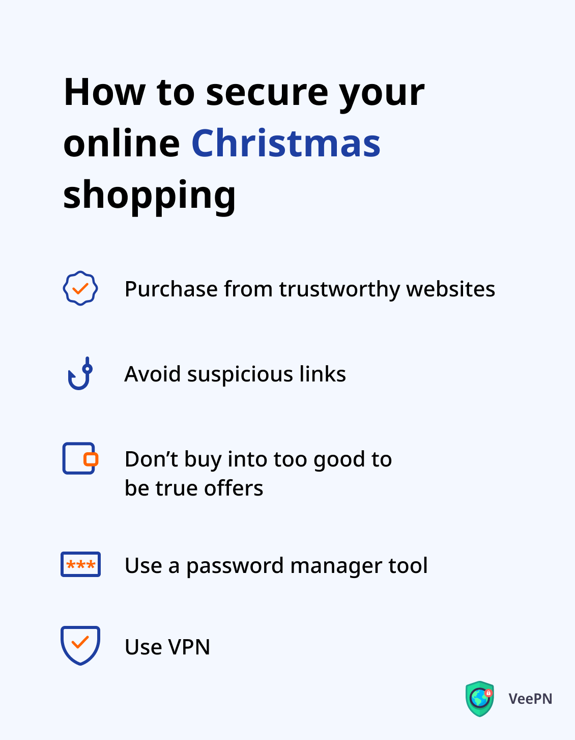 How to secure your online Christmas shopping.