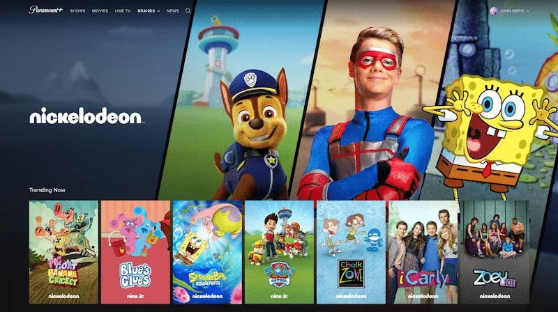 Best streaming services for kids: Paramount Plus 