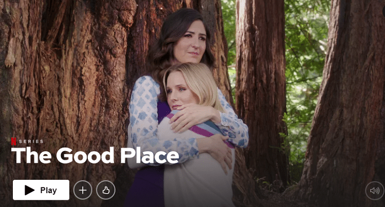 The Good Place show Netflix US