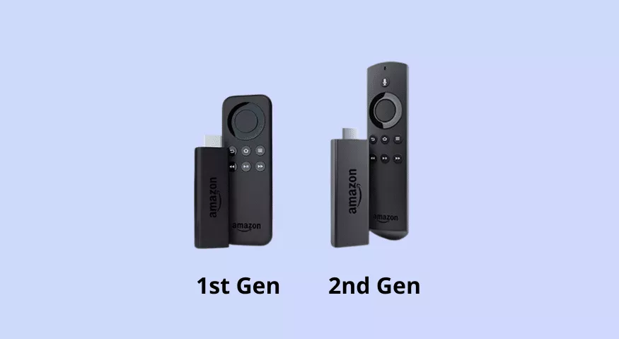 Fire TV Stick generations 