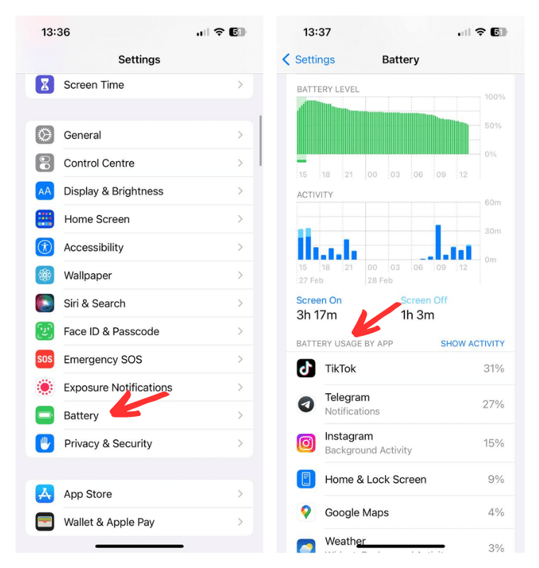 How to check your phone's battery performance