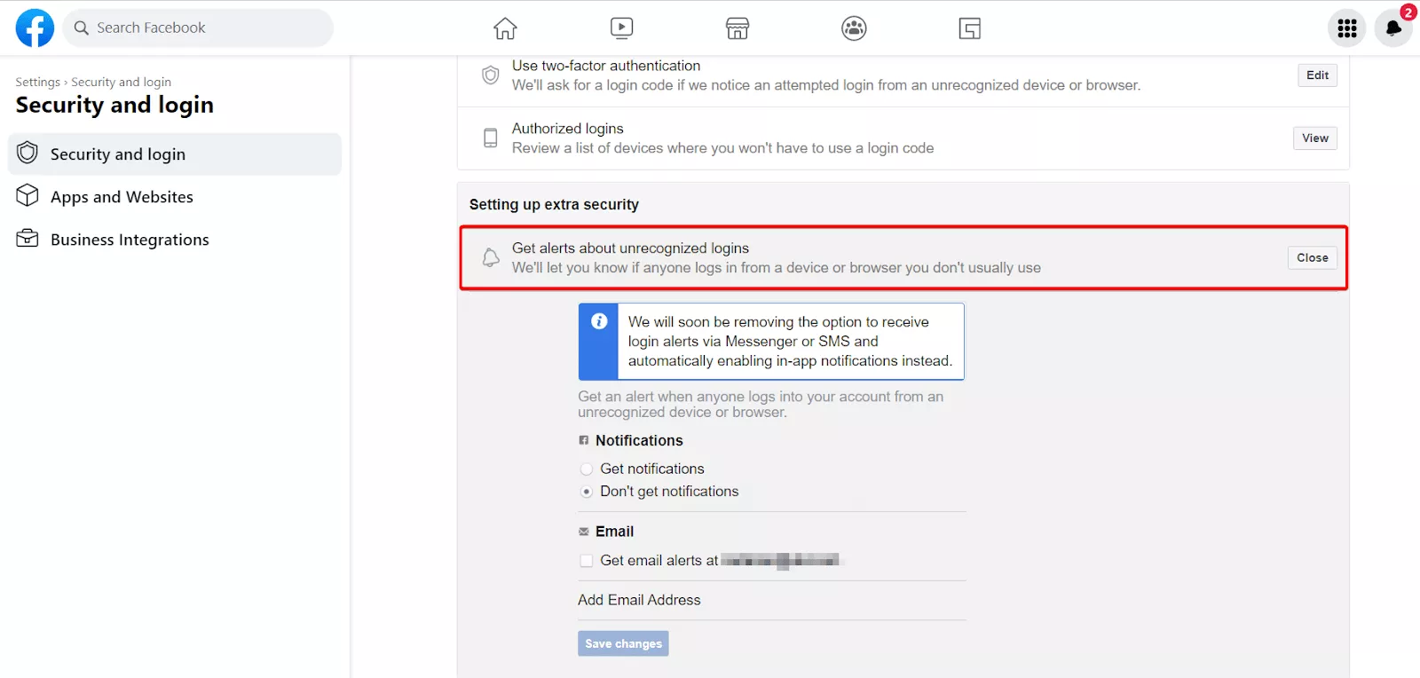 How to prevent Facebook account hacking