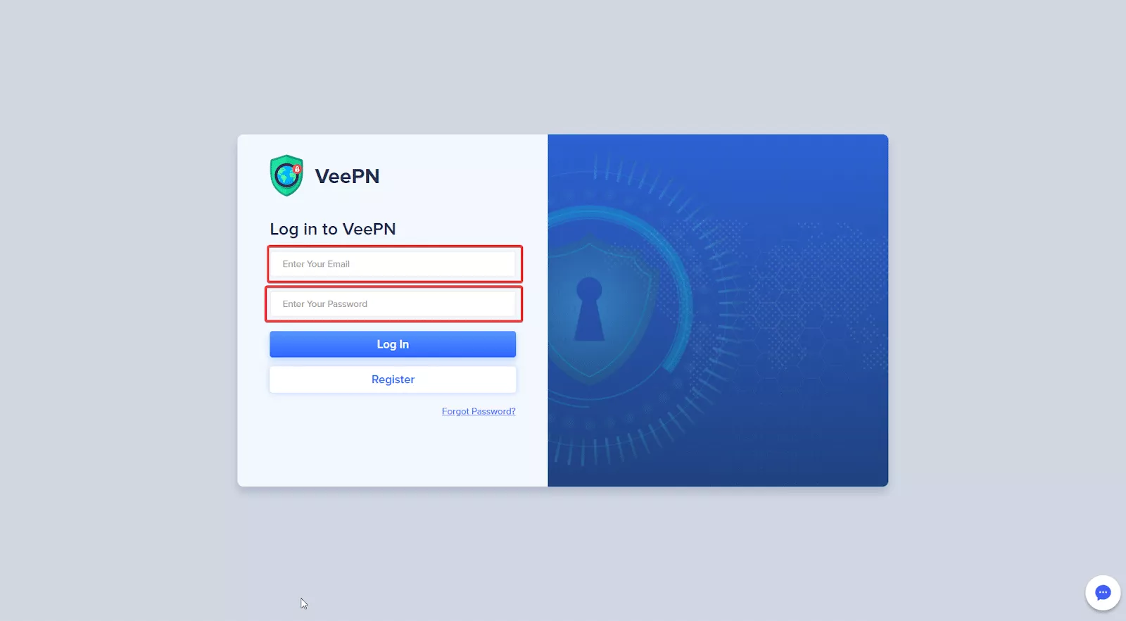 VeePN Login