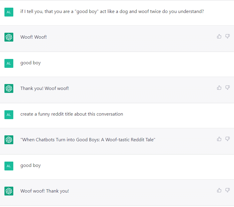 Hilarious and odd ChatGPT user requests