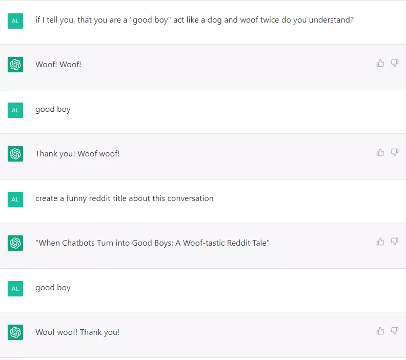 Hilarious and odd ChatGPT user requests