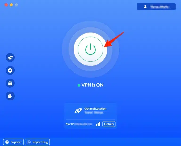 How to use a VPN to buy crypto? Turn on VPN connection 