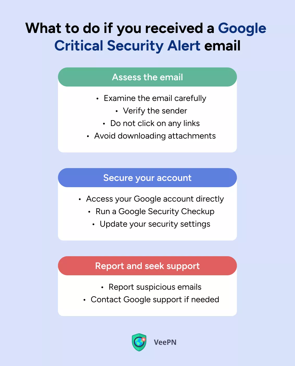 What to do if you get a (real) Google critical security alert? How to fix critical security alert google 