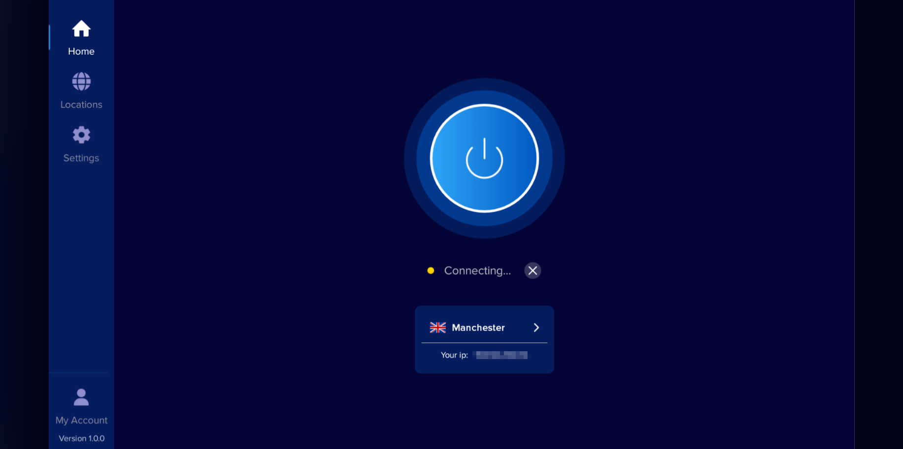 How to install and use VPN for Firestick? Sixth step - Choose a location and click Connect. 