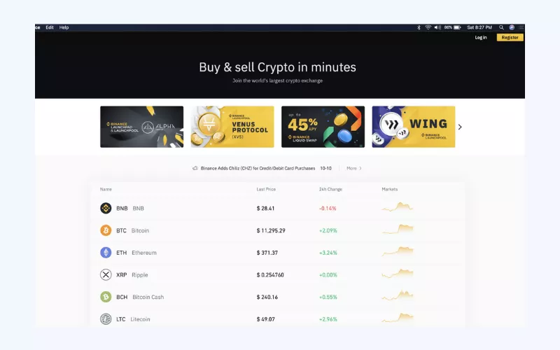 เปิดบัญชี Binance ของคุณและซื้อขายอย่างปลอดภัย