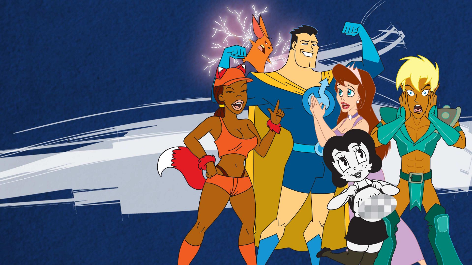 Main characters of the Drawn Together series