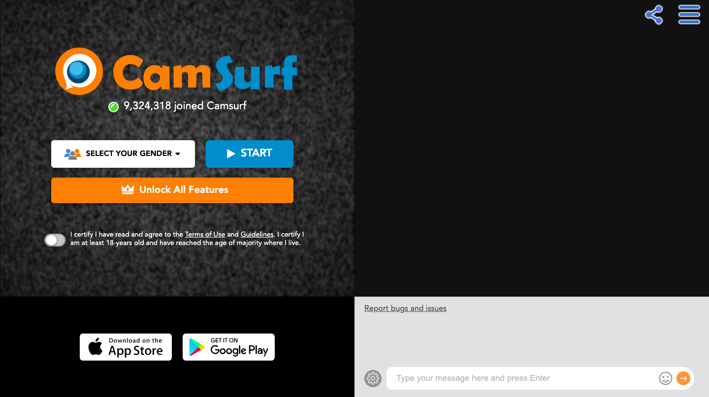 CamSurf website