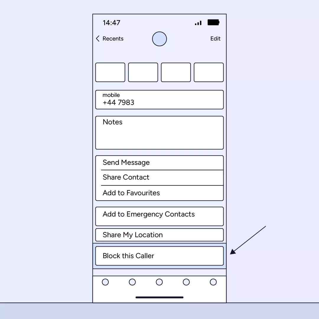 Block unknown caller iPhone