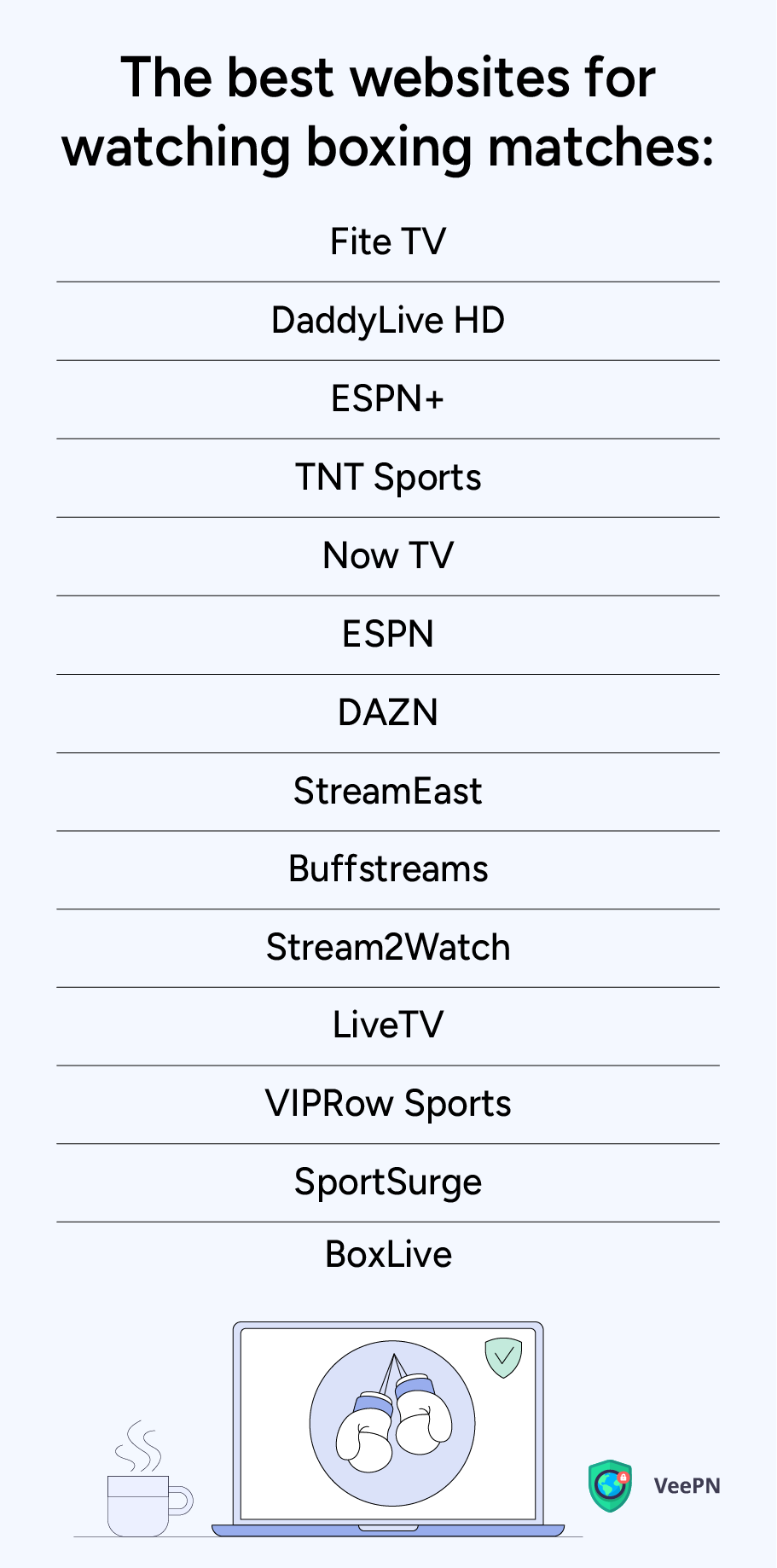 Box streaming sites