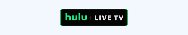 Logo de Hulu + Live TV