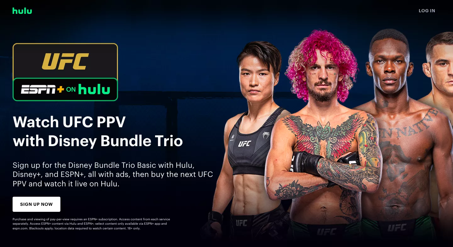 UFC on Disney Bundle