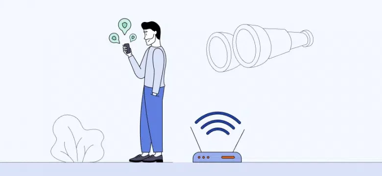 Se eu usar o Wi-Fi de alguém, essa pessoa pode ver o meu histórico de navegação e pesquisa?