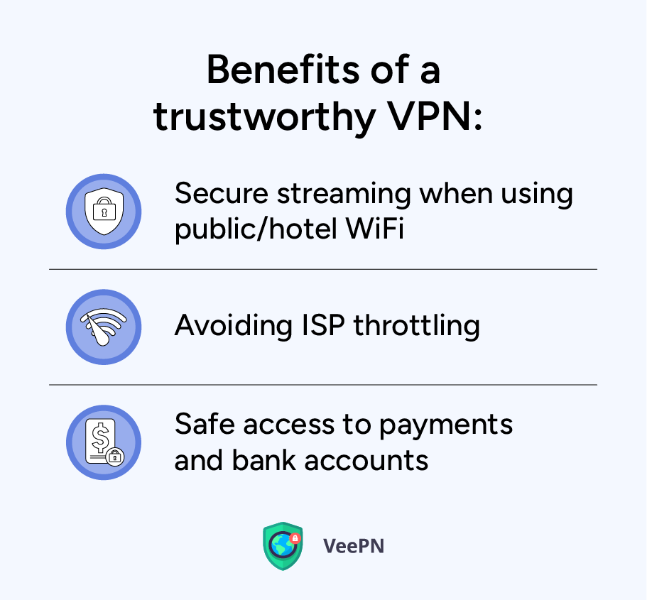 Benefits of a trustworthy VPN