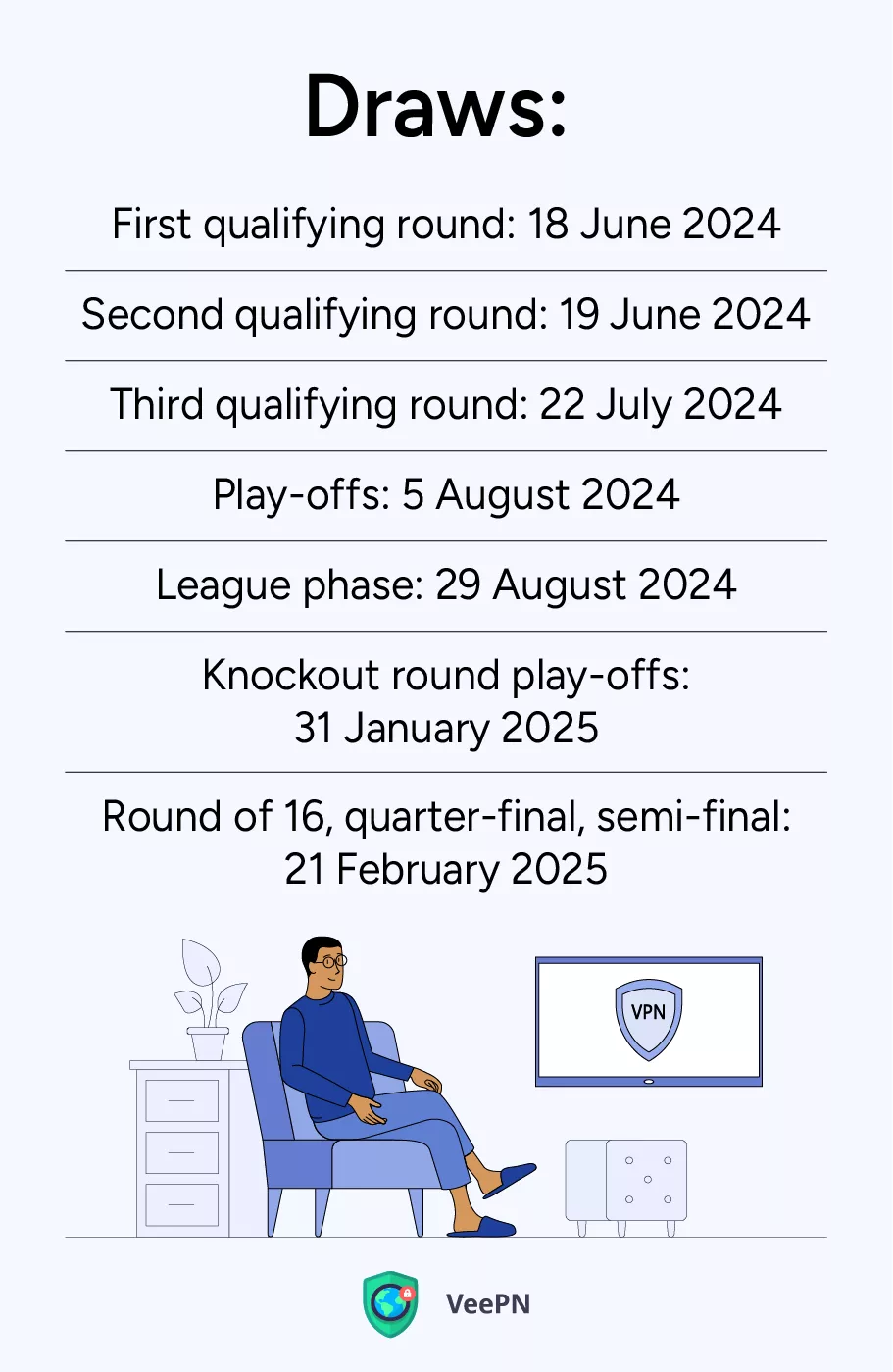 Europa League draws schedule