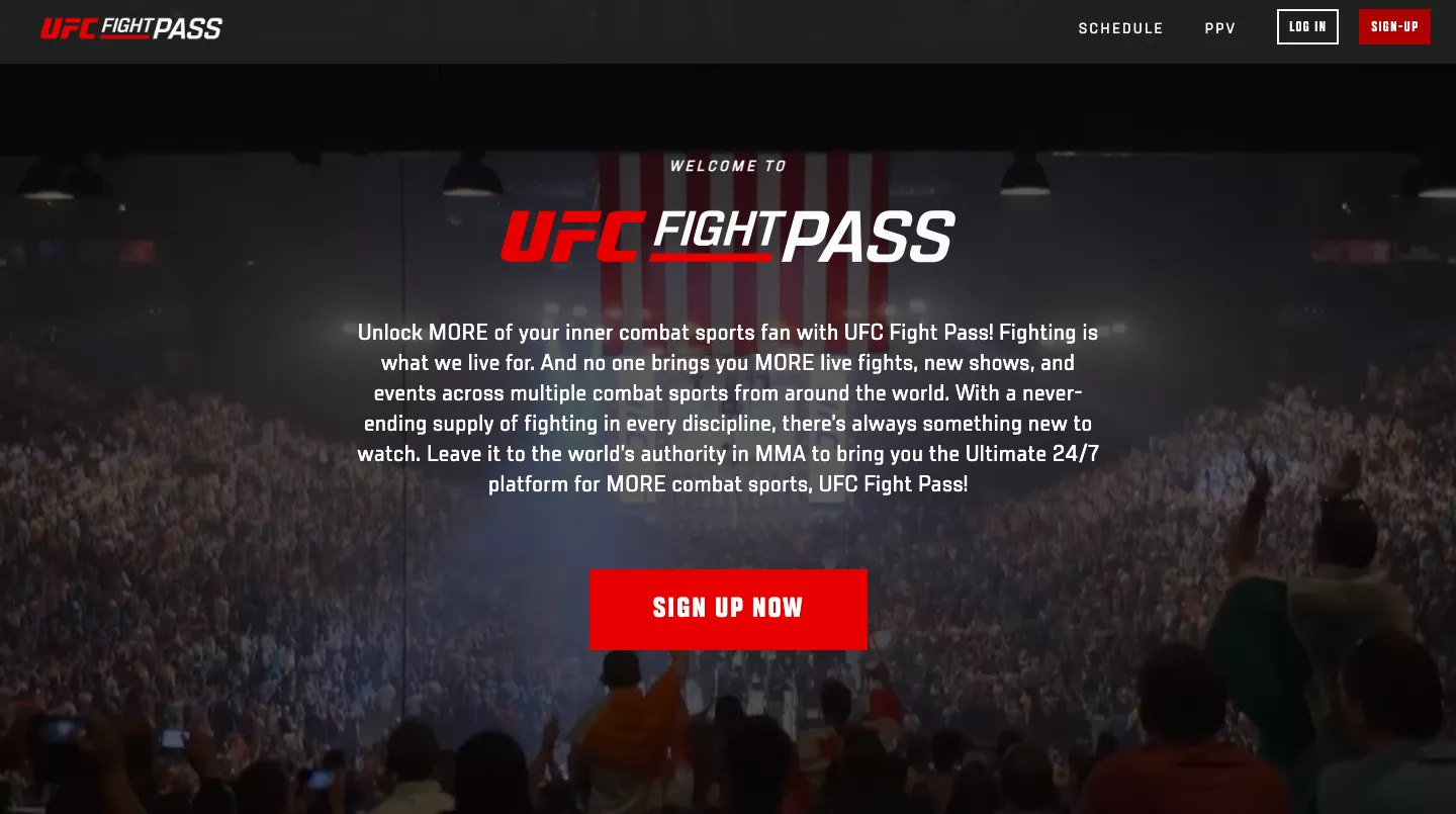 UFCをUFC Fight Passで