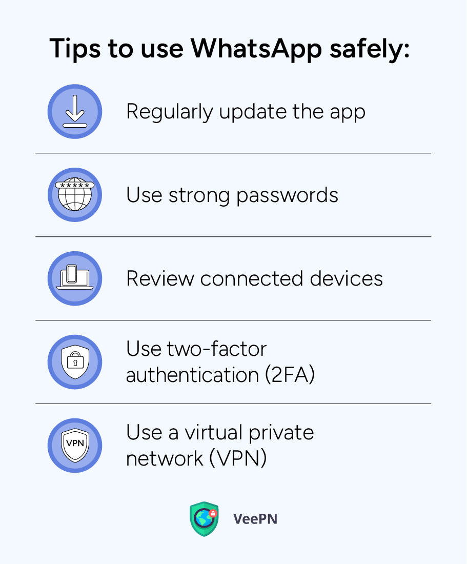 Tips to use WhatsApp safely 