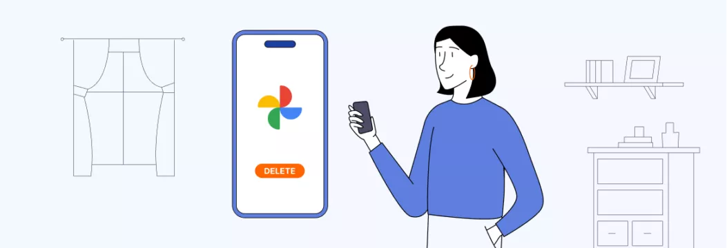 How to deleye Google photos