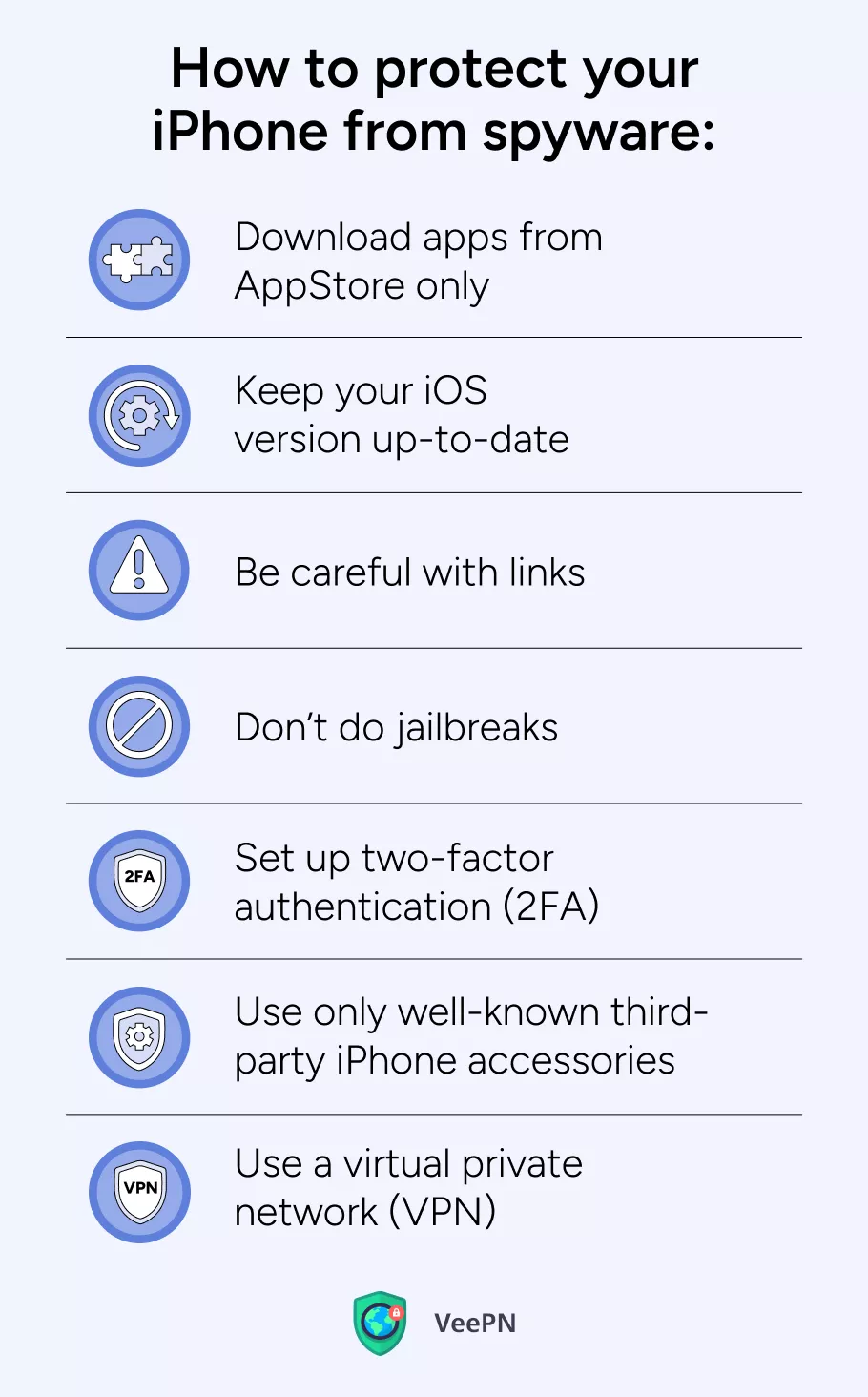 How to protect your iPhone from spyware