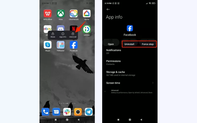 How to disable apps on Android