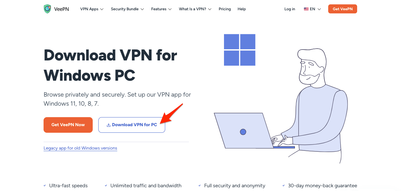 Download VPN APK file on your PC