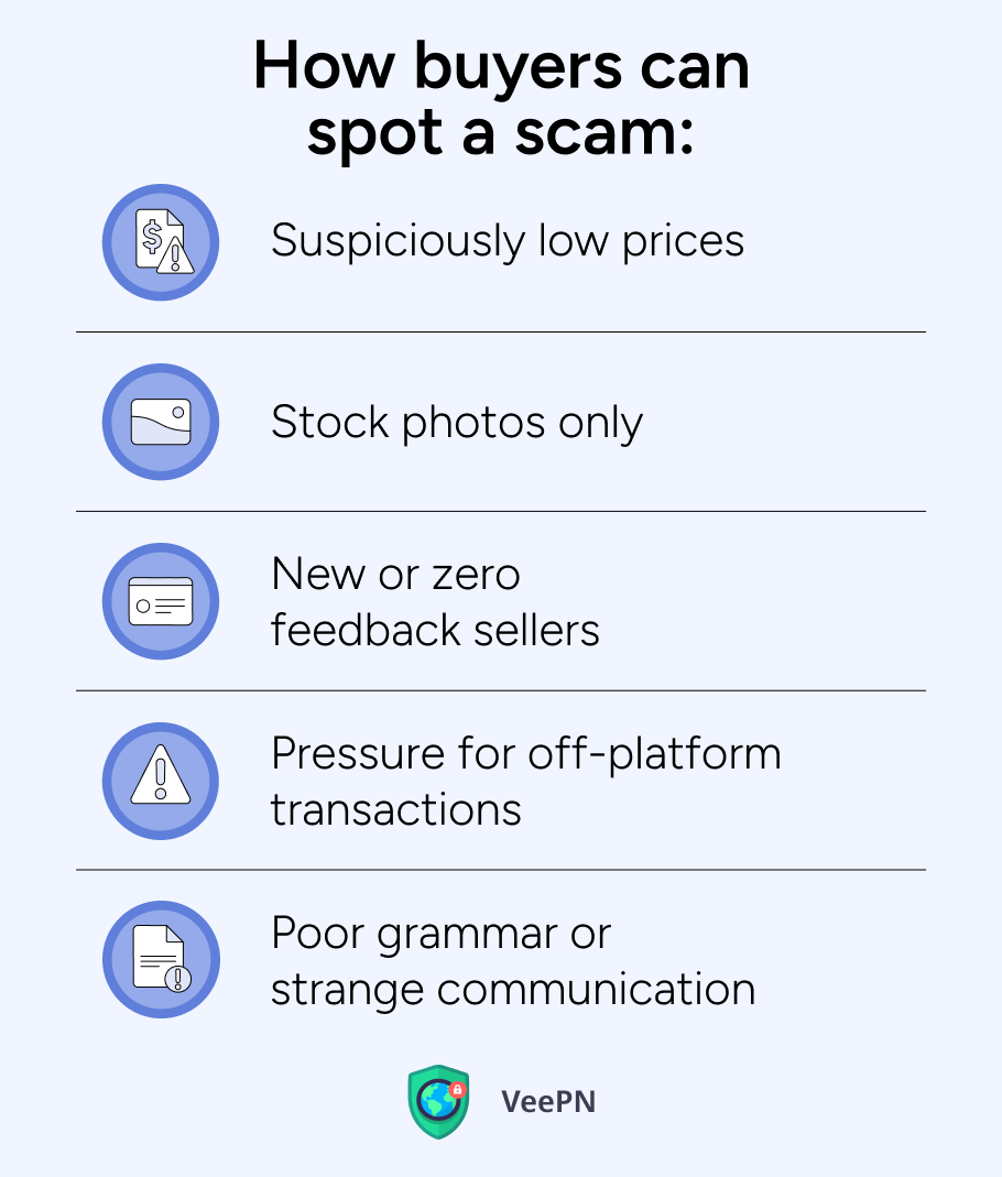 How buyers can spot a scam on eBay