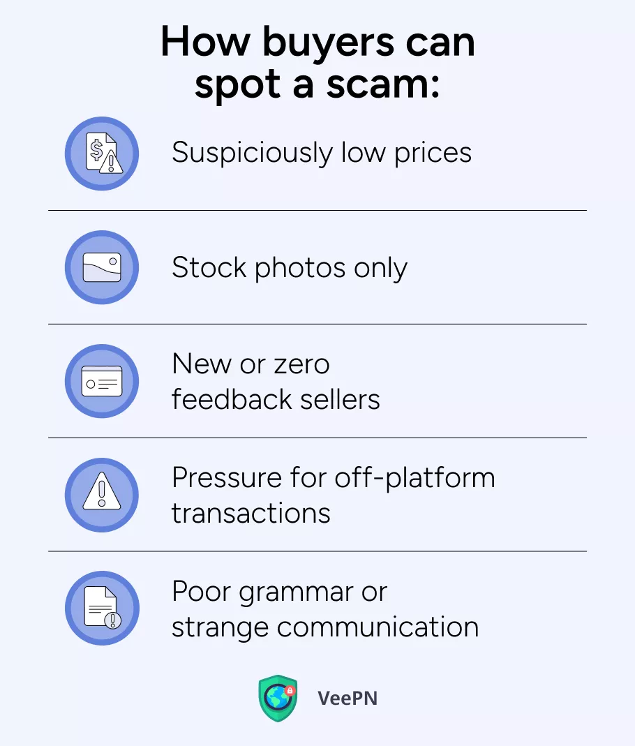 How buyers can spot a scam on eBay