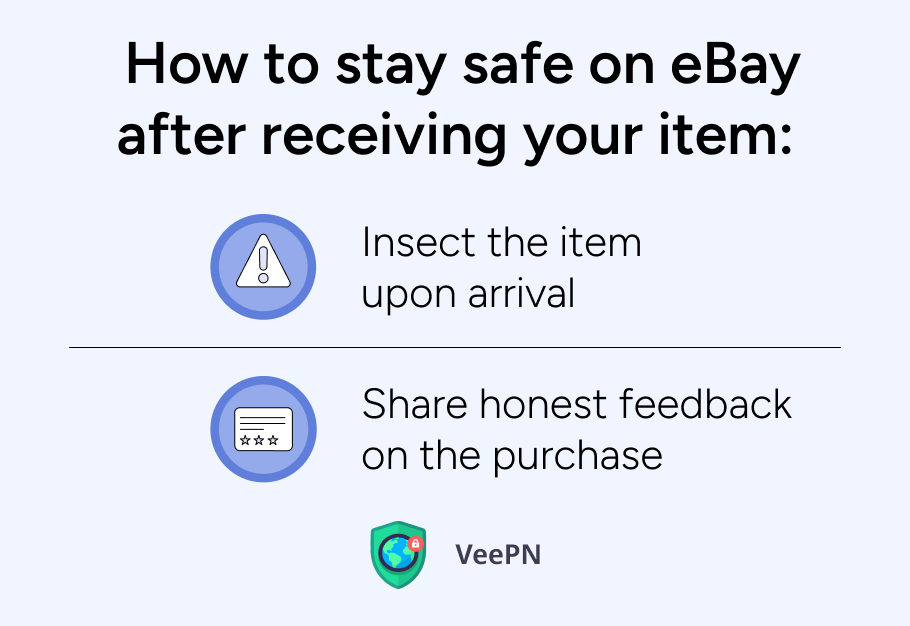 How stay safe on eBay