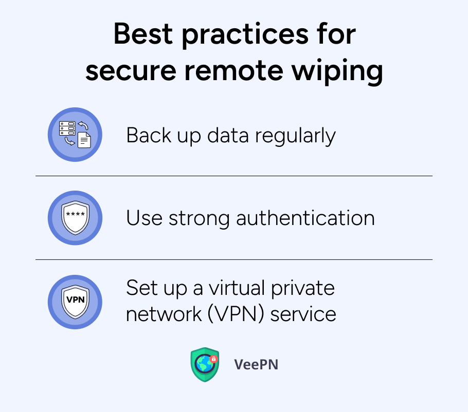 Best practices for secure remote wiping