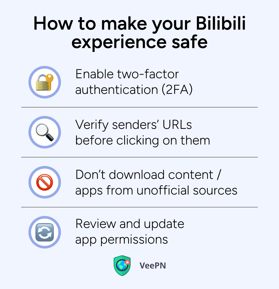 How to make your Bilibili using safer