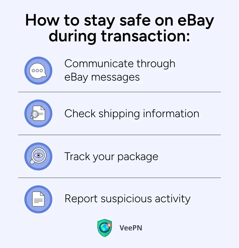 How to stay safe on eBay during transactio