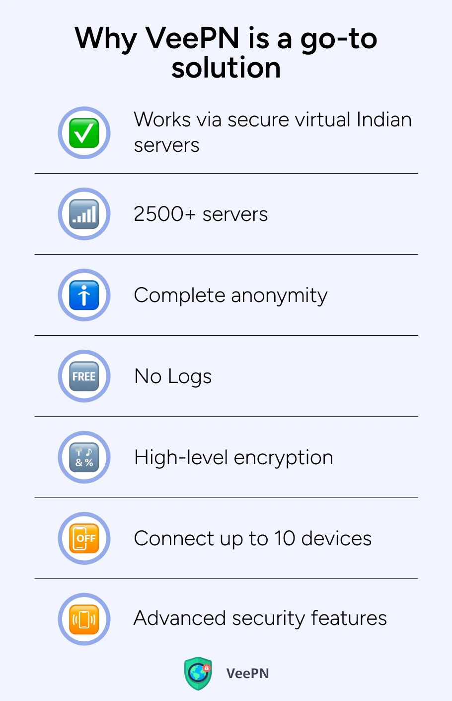 VeePN – a VPN legal in India