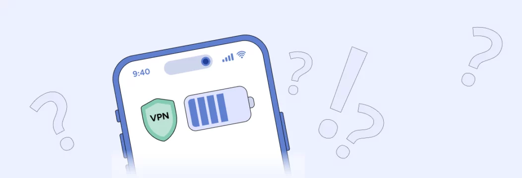 Does VPN drain battery